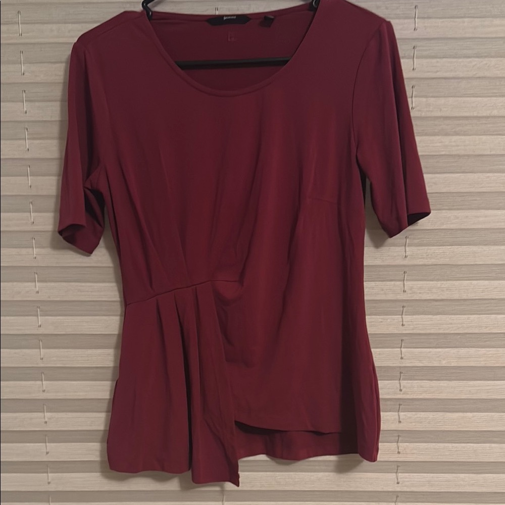 Betabrand “Christine” Top in Plum